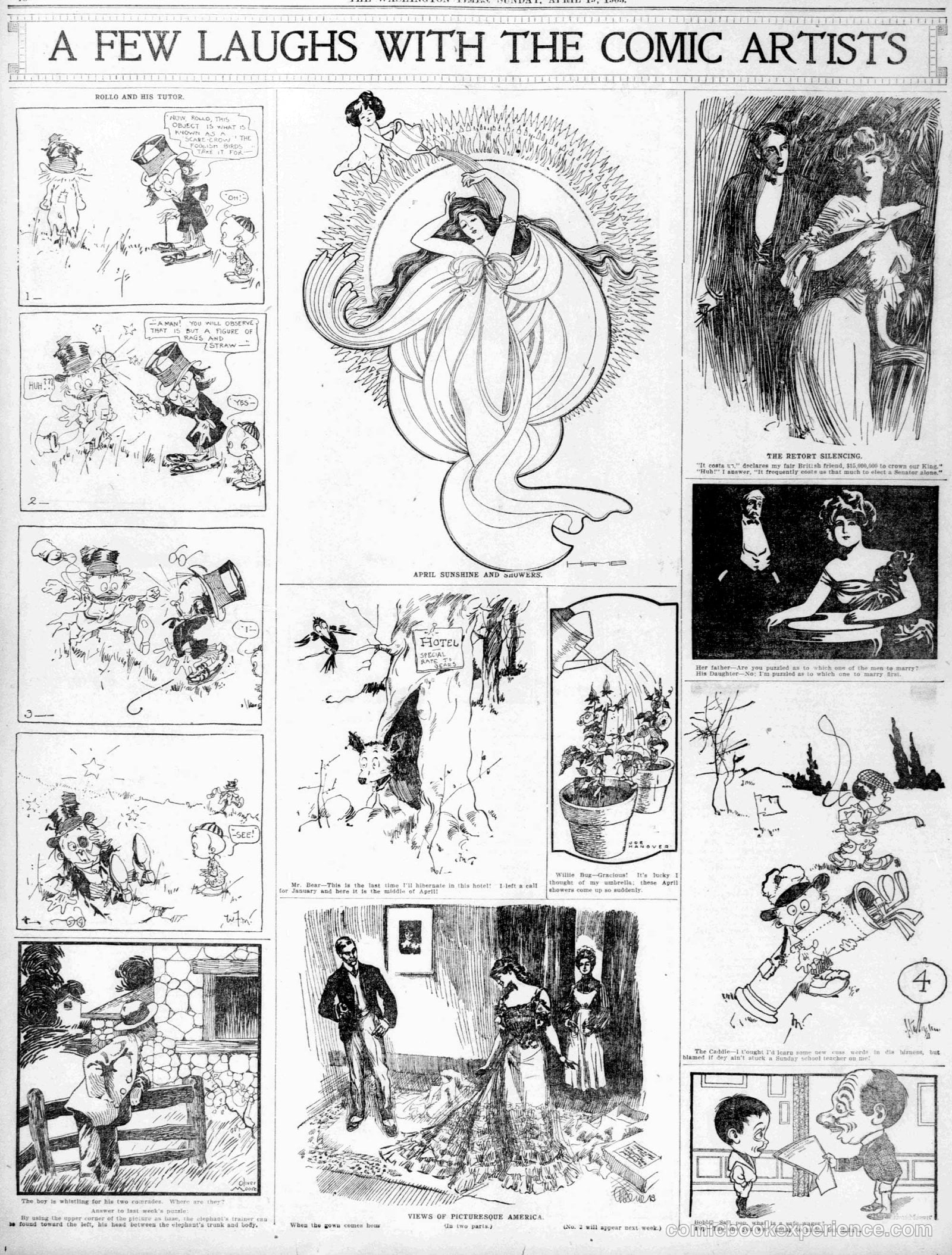 A Few Laughs With the Comic Artists
