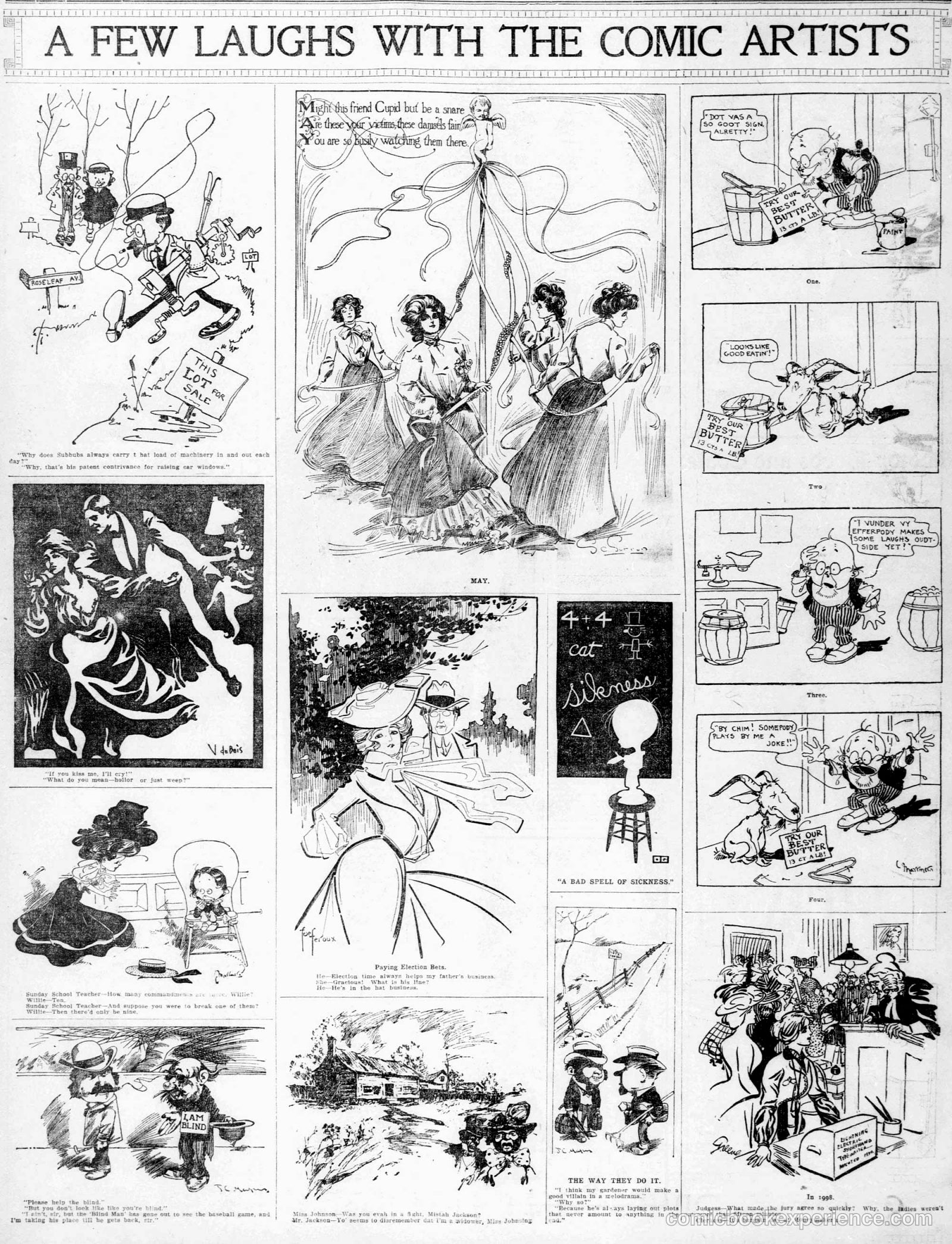 A Few Laughs With the Comic Artists