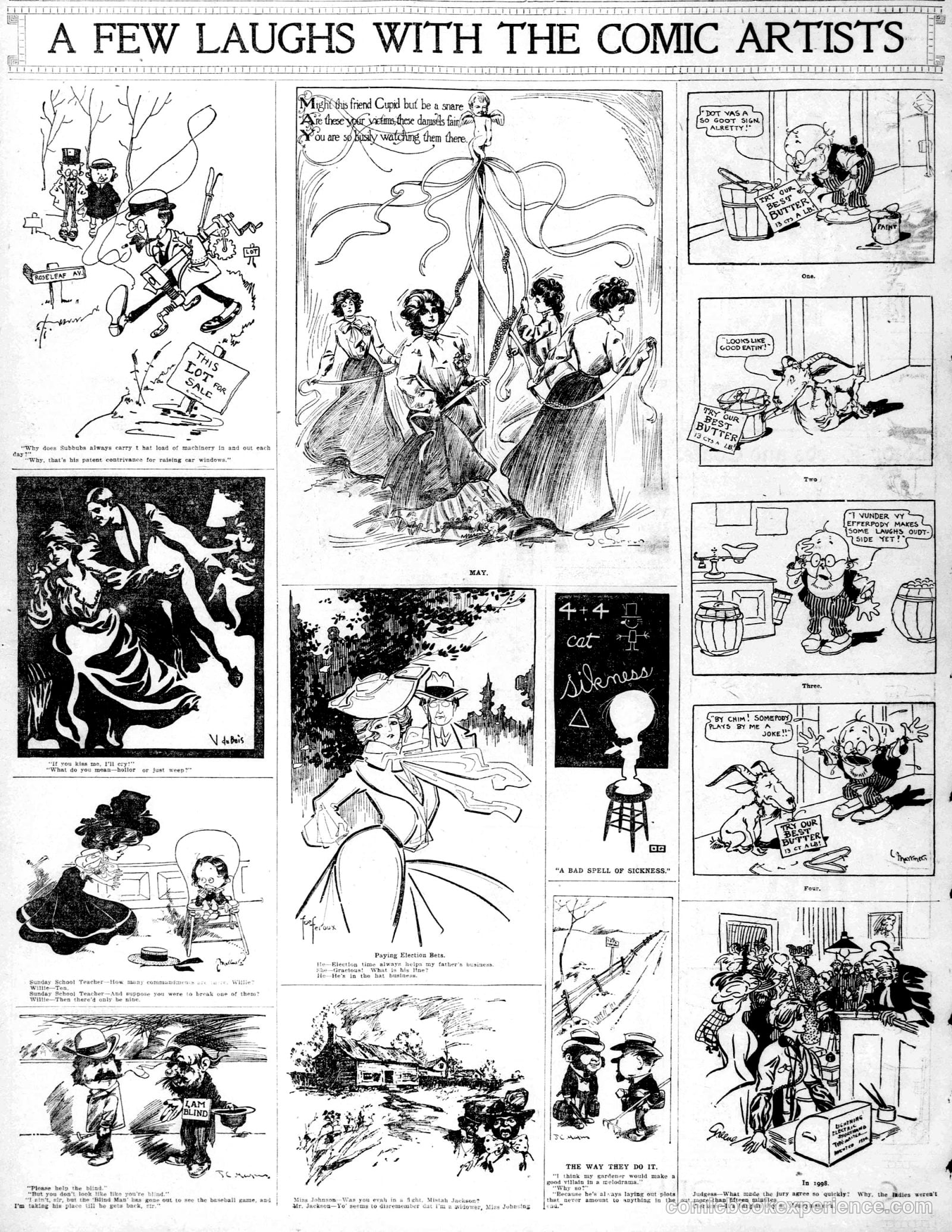 A Few Laughs With the Comic Artists