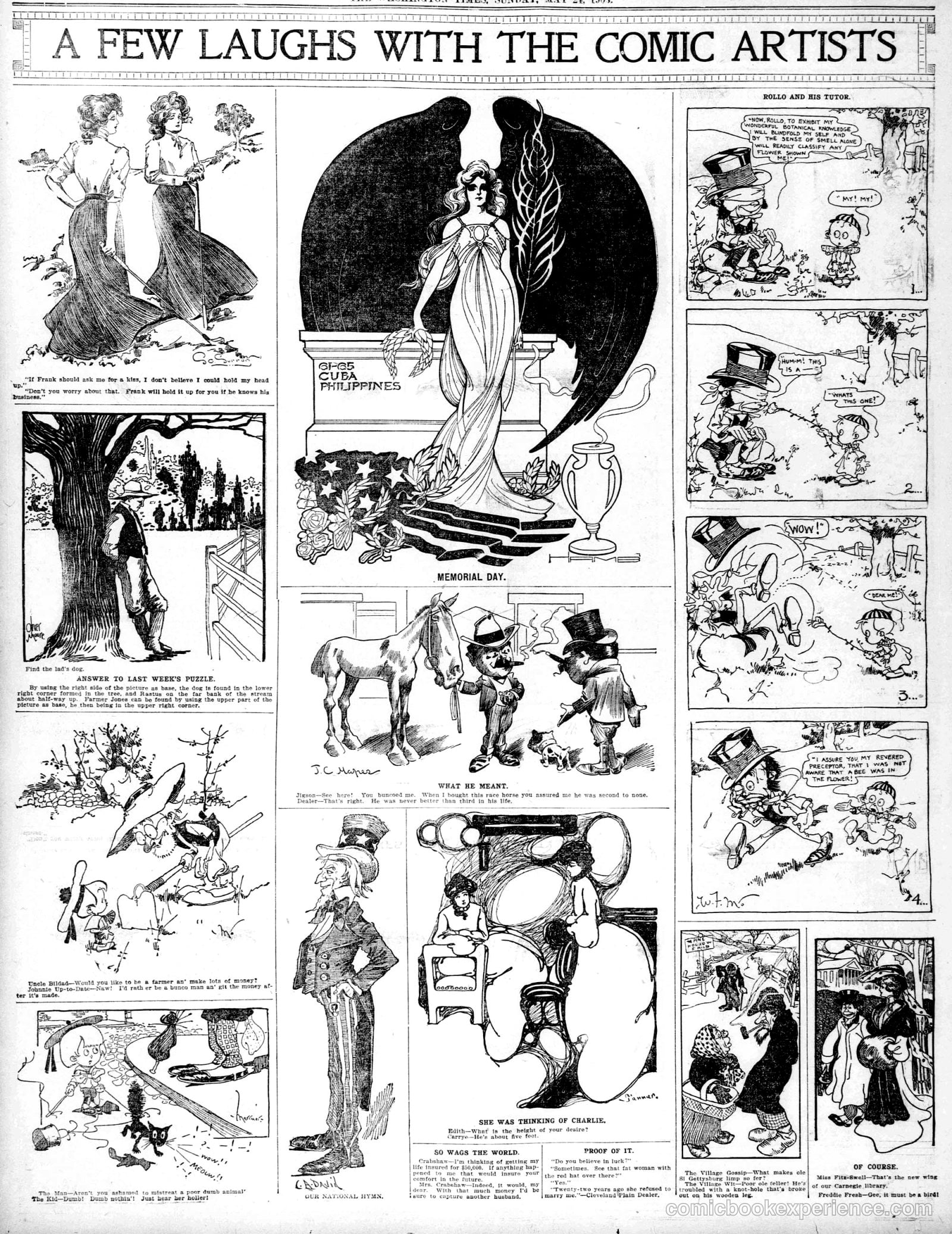 A Few Laughs with the Comic Artists