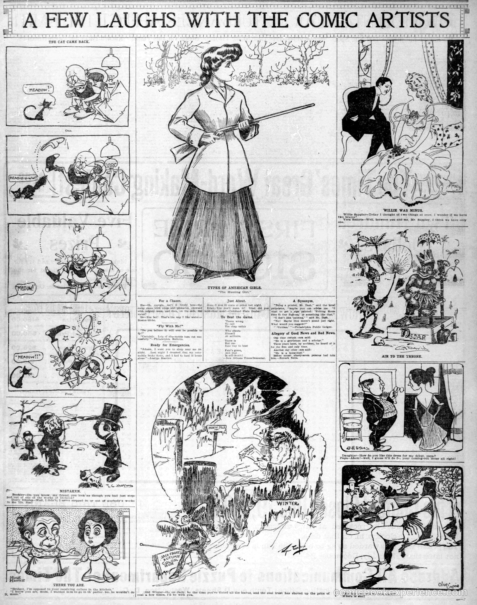 A Few Laughs With the Comic Artists