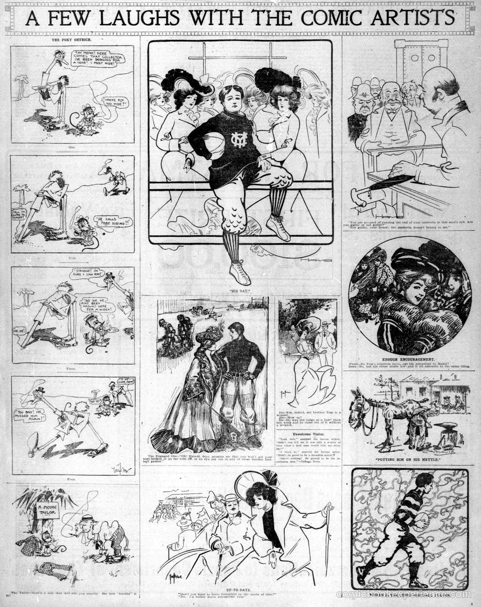 A Few Laughs With the Comic Artists