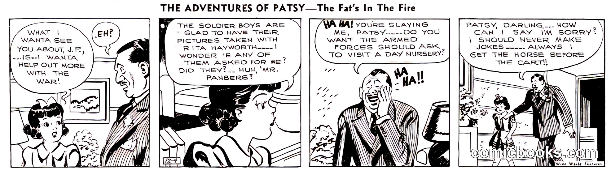 The Adventures of Patsy — The Fat's In The Fire
