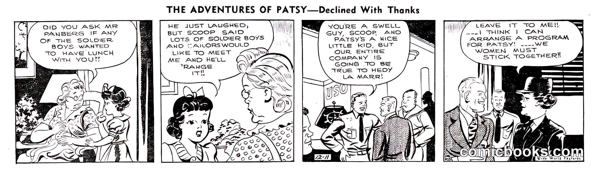 The Adventures of Patsy — Declined With Thanks