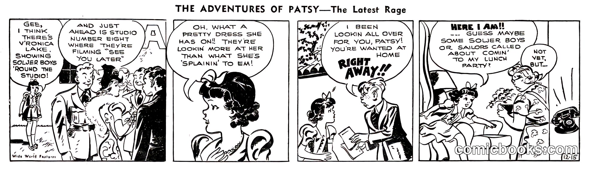 The Adventures of Patsy—The Latest Rage
