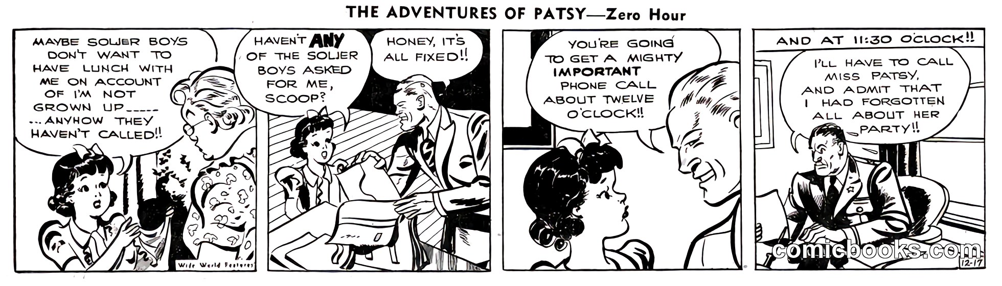 The Adventures of Patsy — Zero Hour