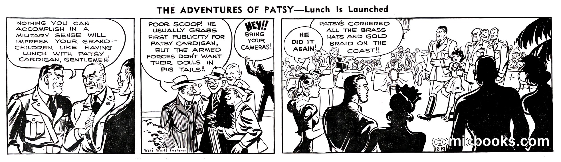 The Adventures of Patsy—Lunch Is Launched