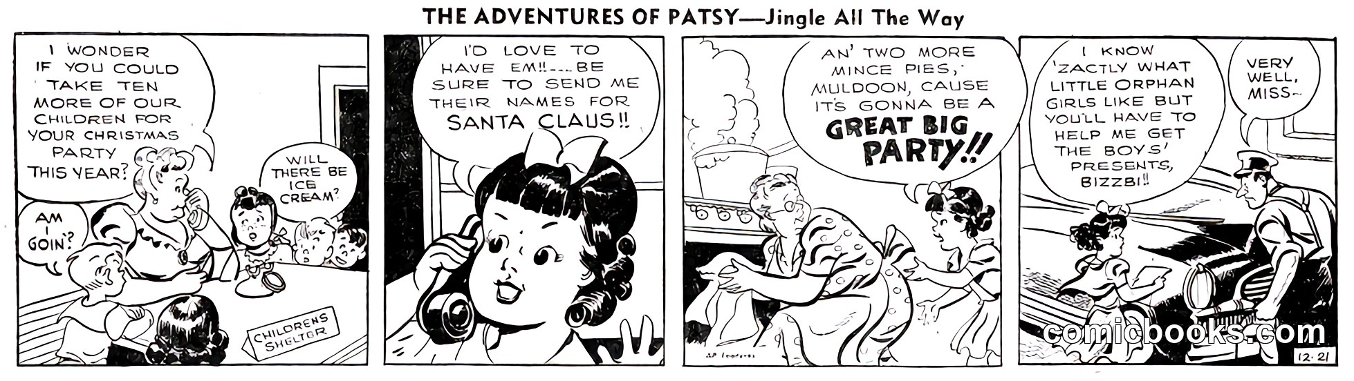 The Adventures of Patsy: Jingle All The Way
