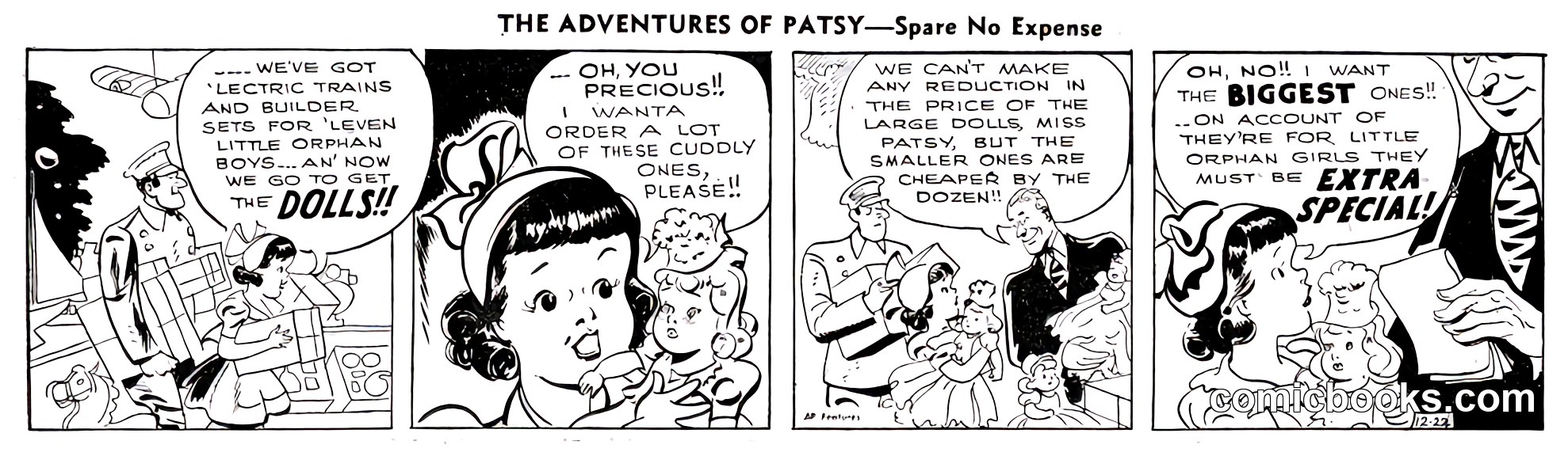 The Adventures of Patsy — Spare No Expense