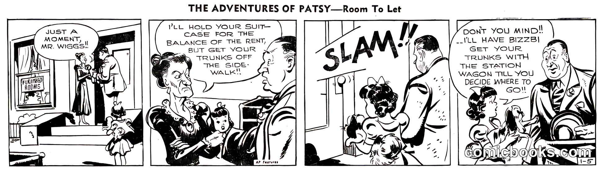 The Adventures of Patsy: Room to Let