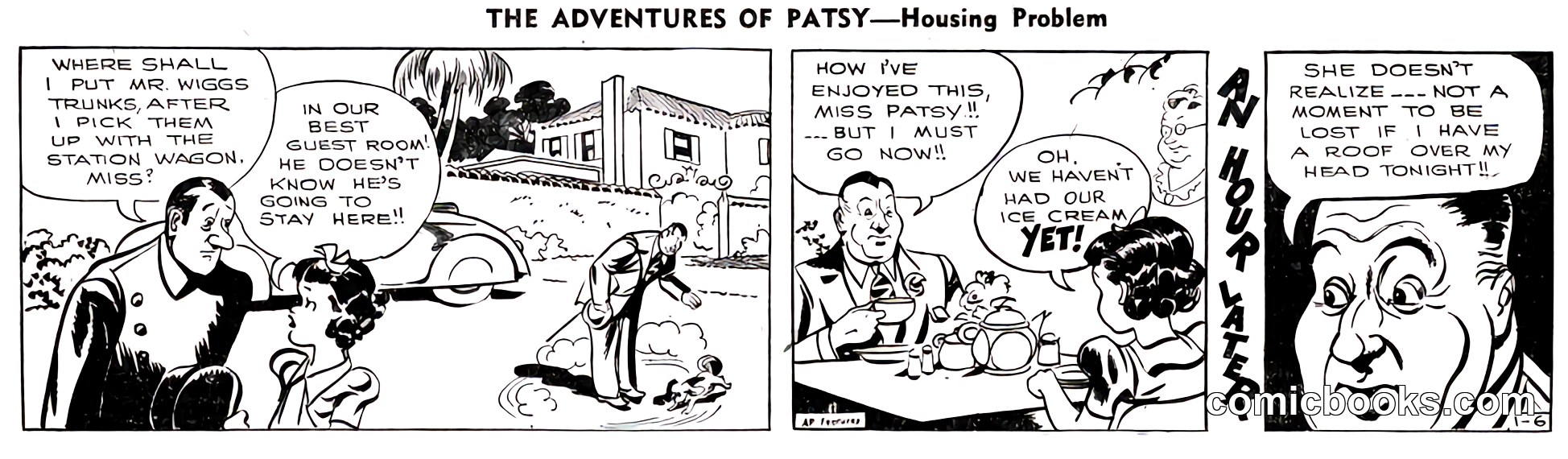 The Adventures of Patsy—Housing Problem