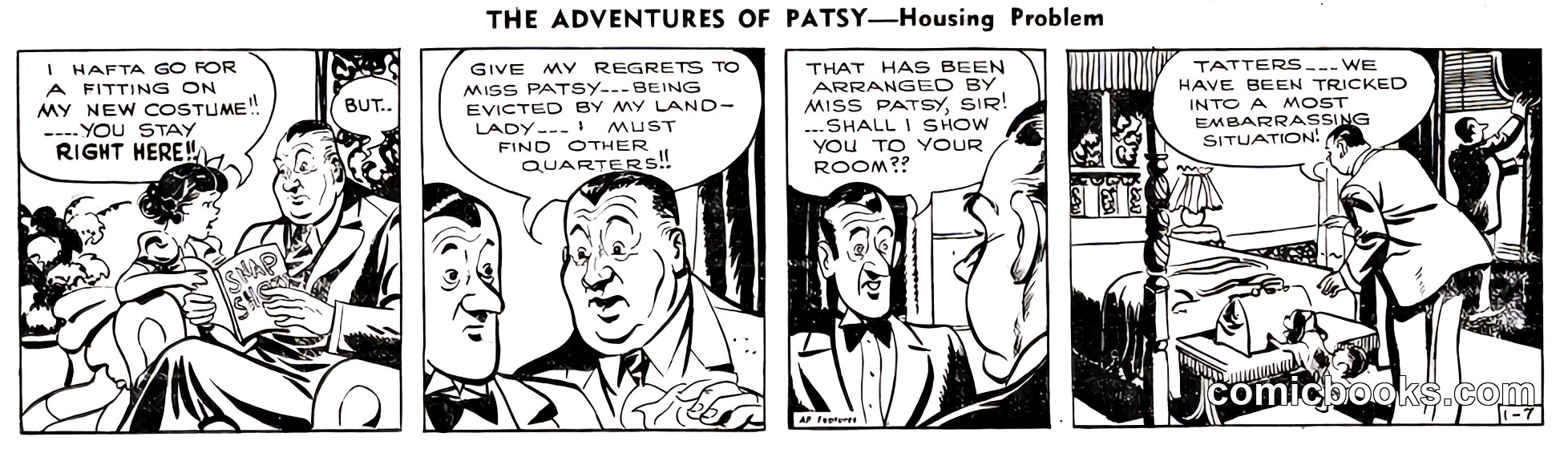 The Adventures of Patsy—Housing Problem