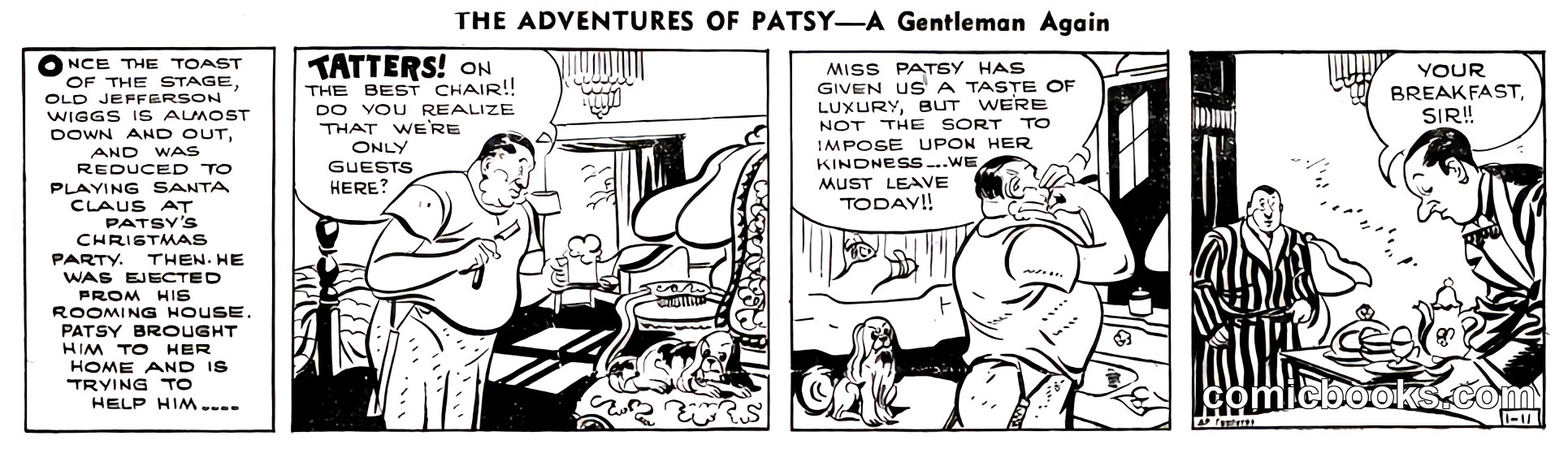 The Adventures of Patsy—A Gentleman Again