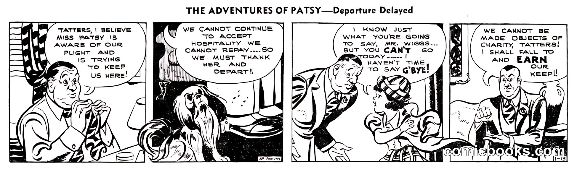 The Adventures of Patsy—Departure Delayed
