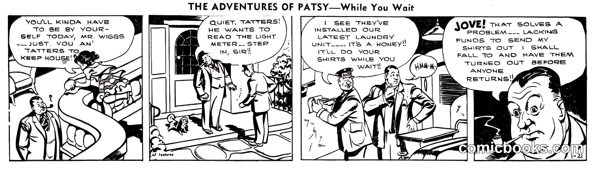 The Adventures of Patsy—While You Wait