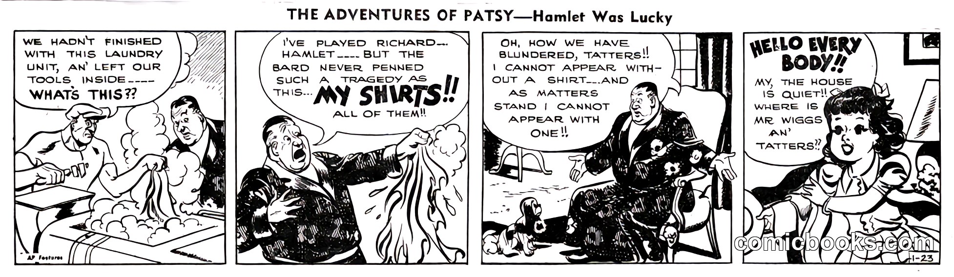 The Adventures of Patsy—Hamlet Was Lucky