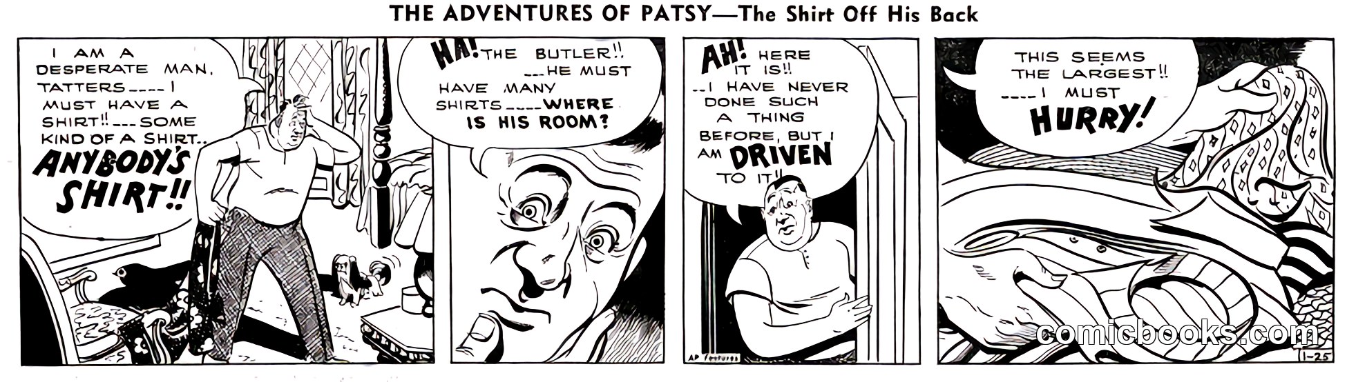 The Adventures of Patsy — The Shirt Off His Back