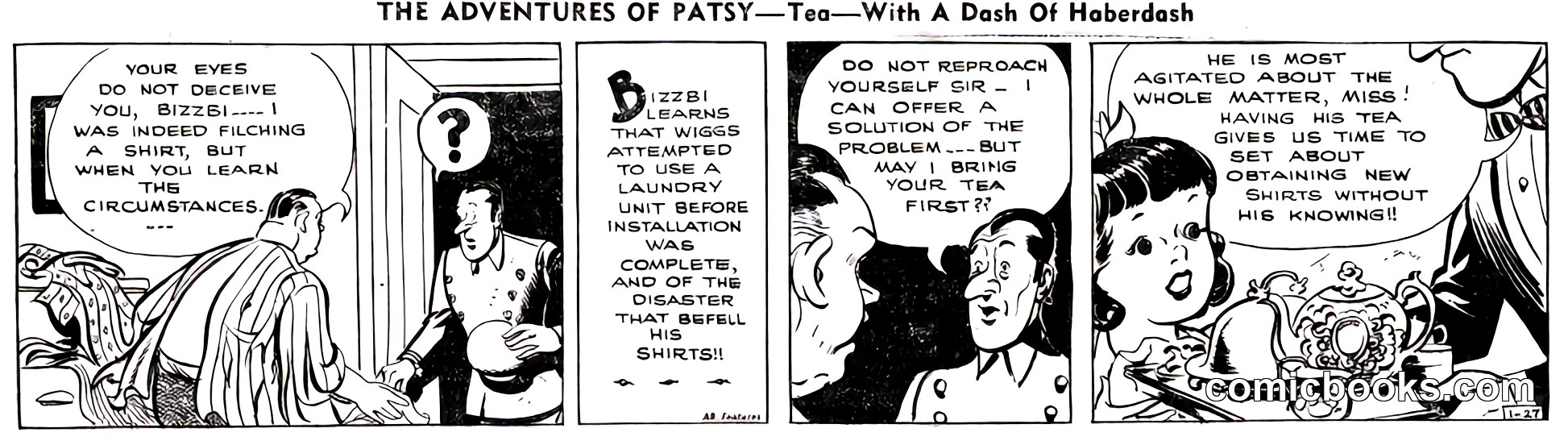 The Adventures of Patsy—Tea—With A Dash Of Haberdash