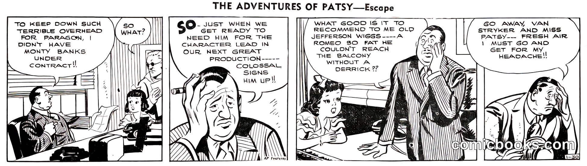 The Adventures of Patsy — Escape