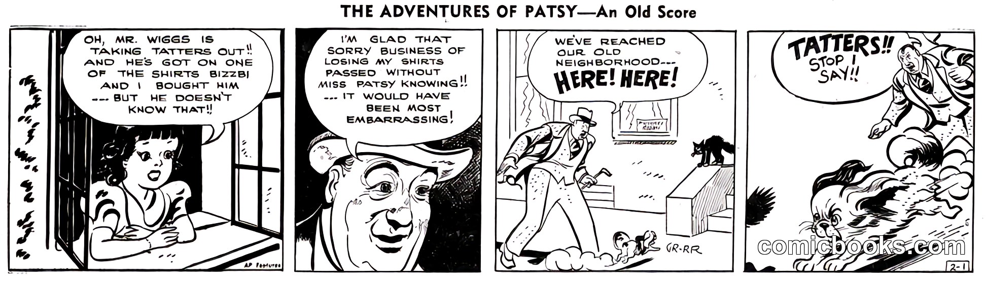 The Adventures of Patsy — An Old Score