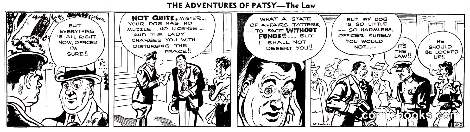The Adventures of Patsy—The Law