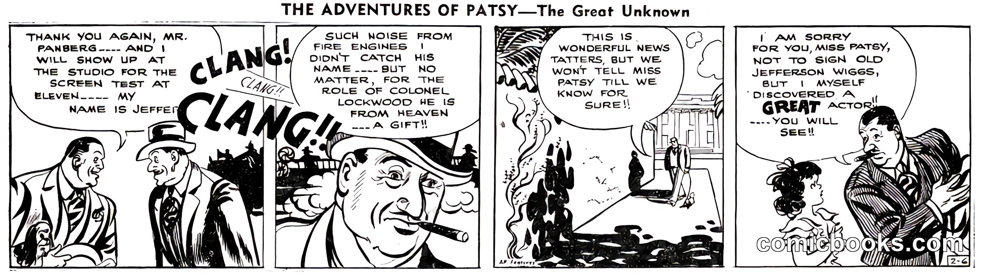 The Adventures of Patsy — The Great Unknown