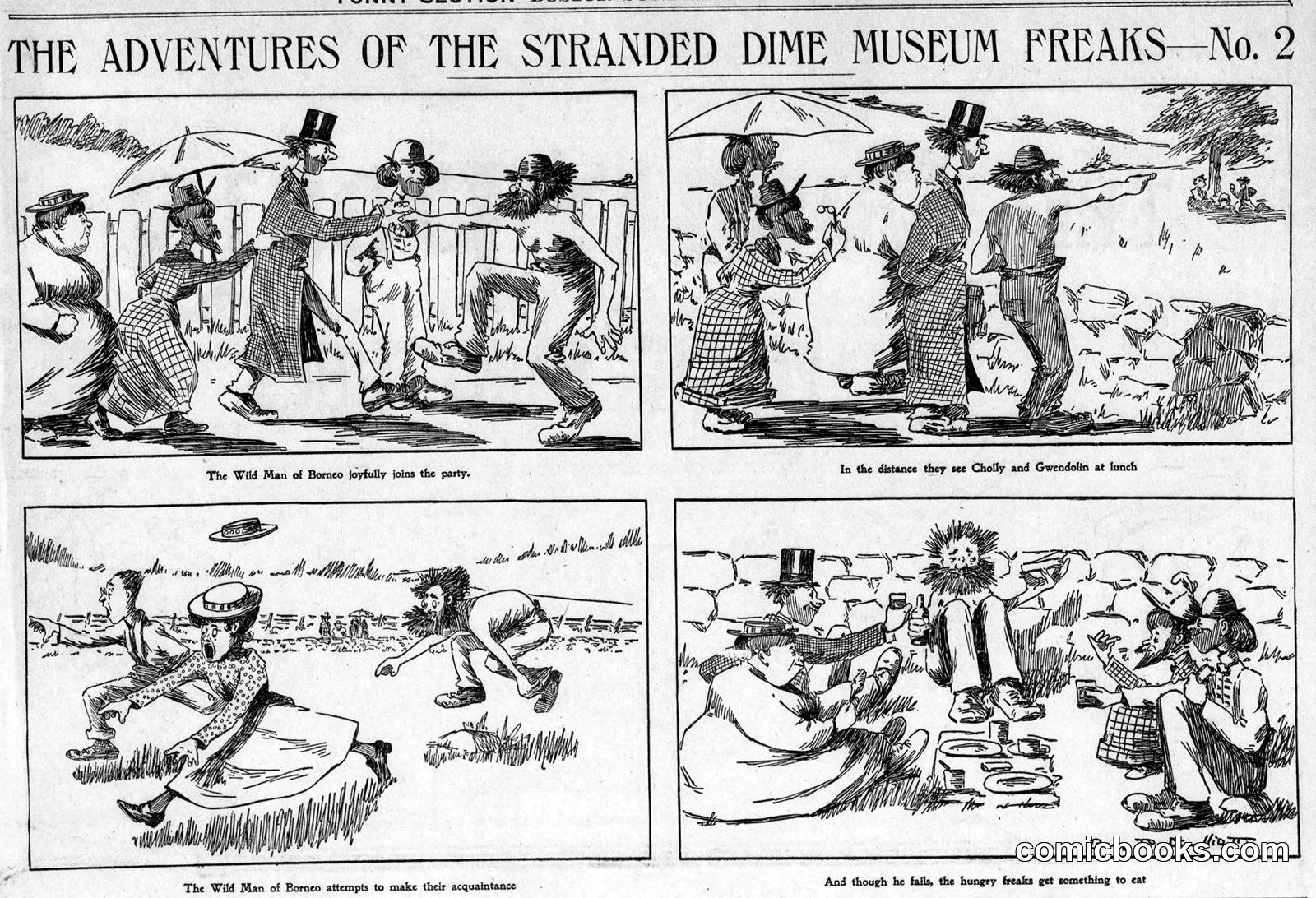 The Adventures of the Stranded Dime Museum Freaks, No. 2