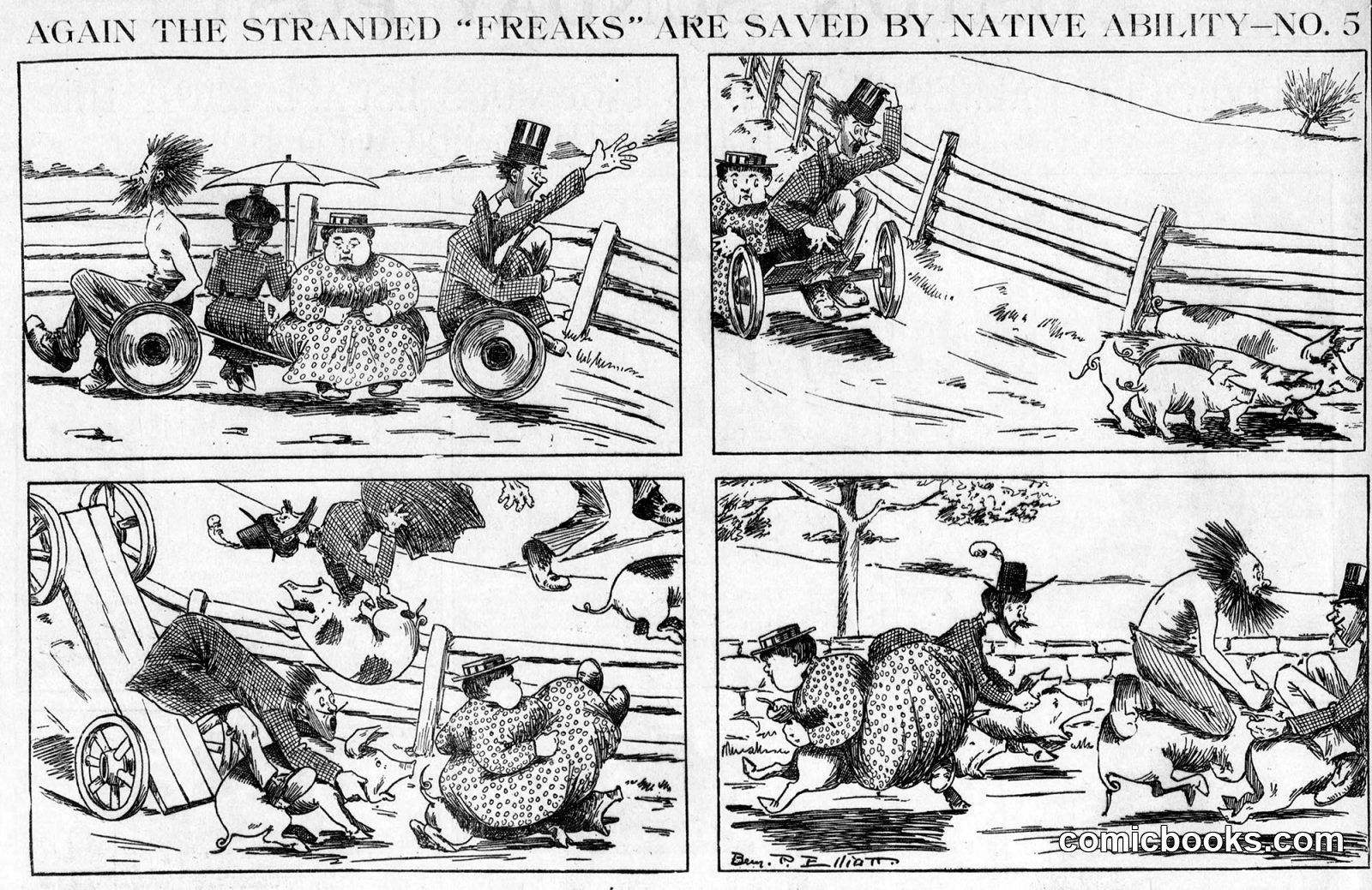 Adventures of the Stranded Dime Museum Freaks