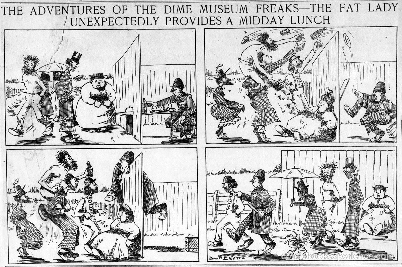 The Adventures of the Dime Museum Freaks