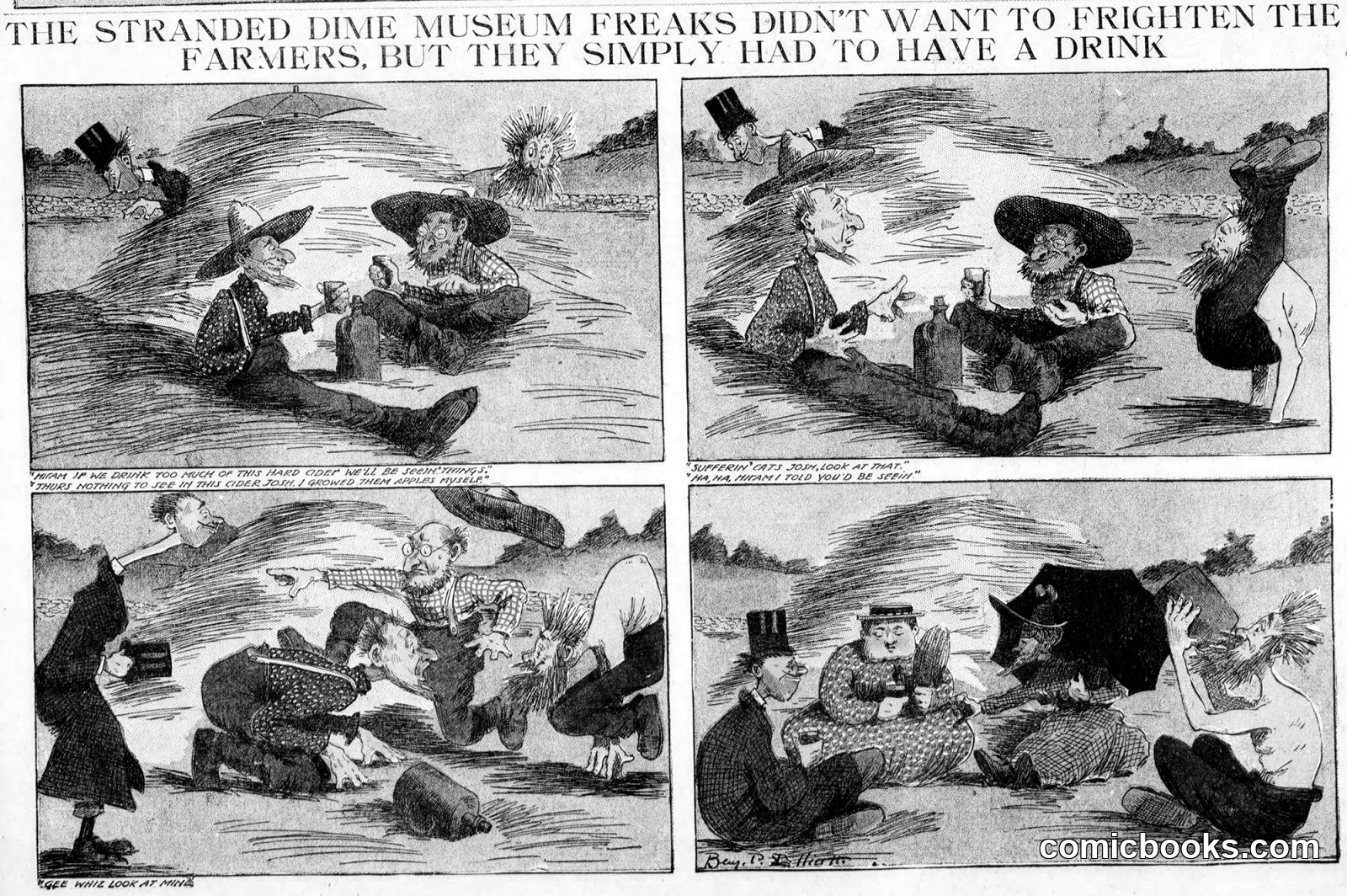 Adventures of the Stranded Dime Museum Freaks