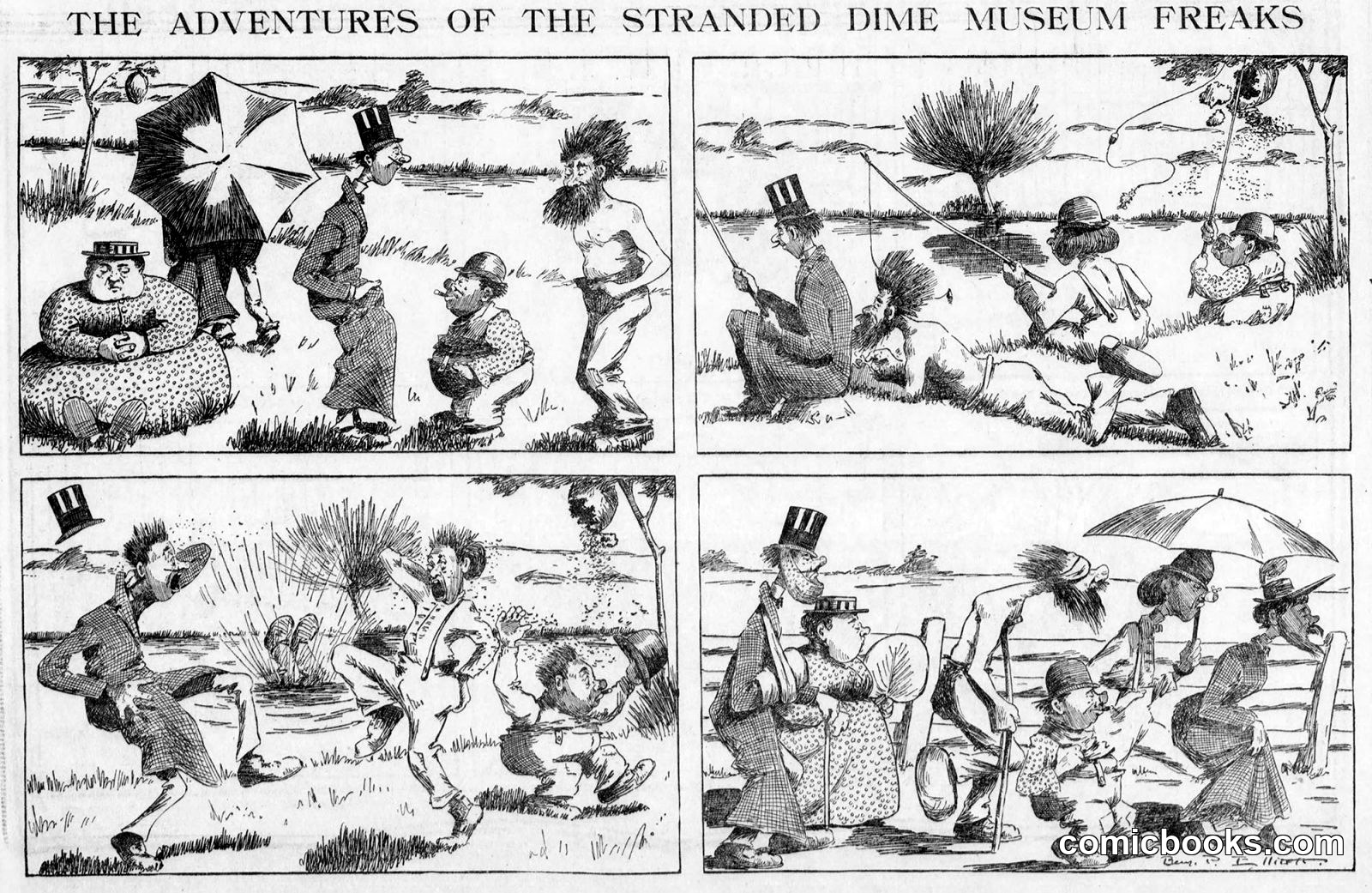 The Adventures of the Stranded Dime Museum Freaks