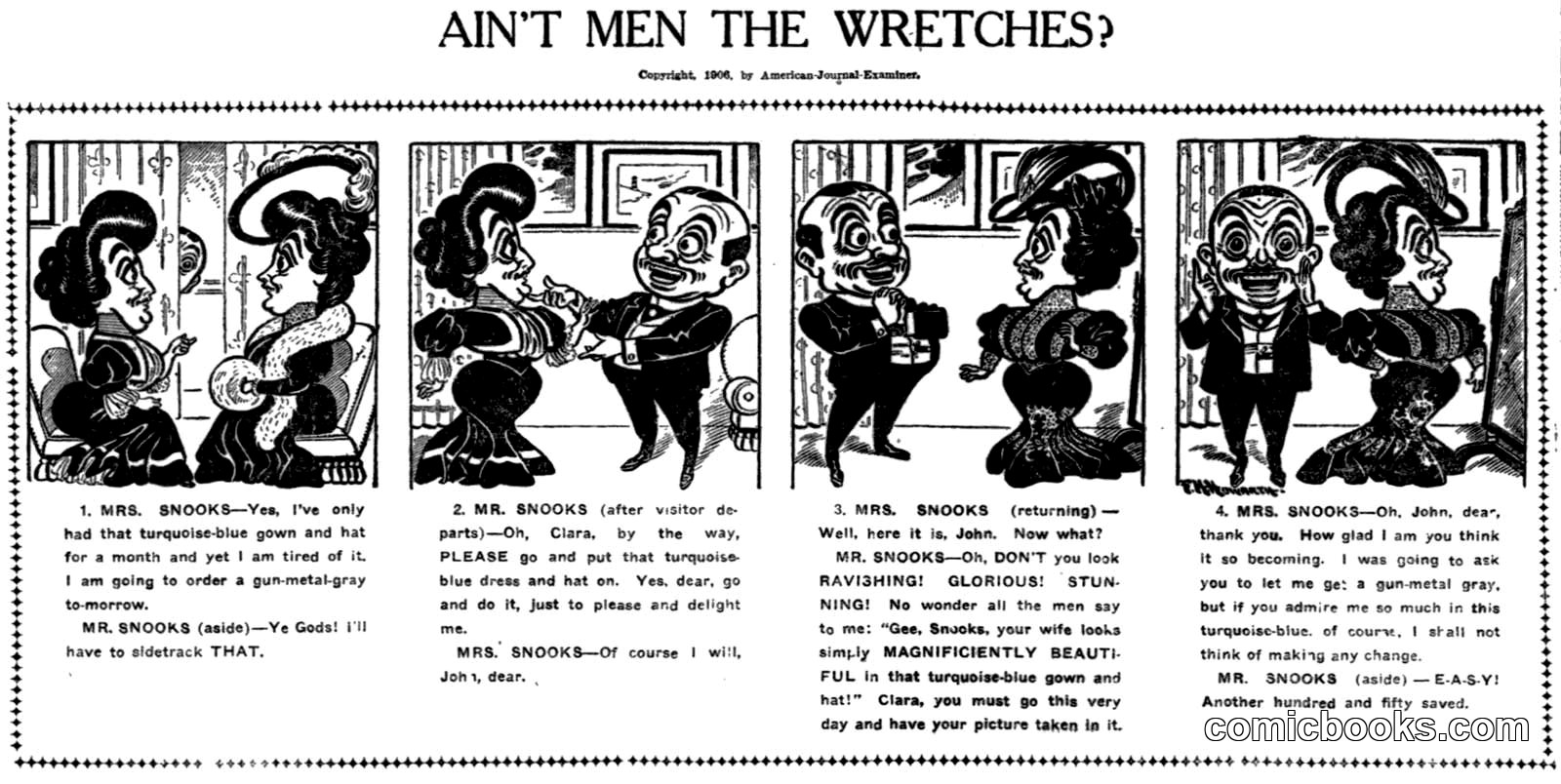 Ain't Men the Wretches?