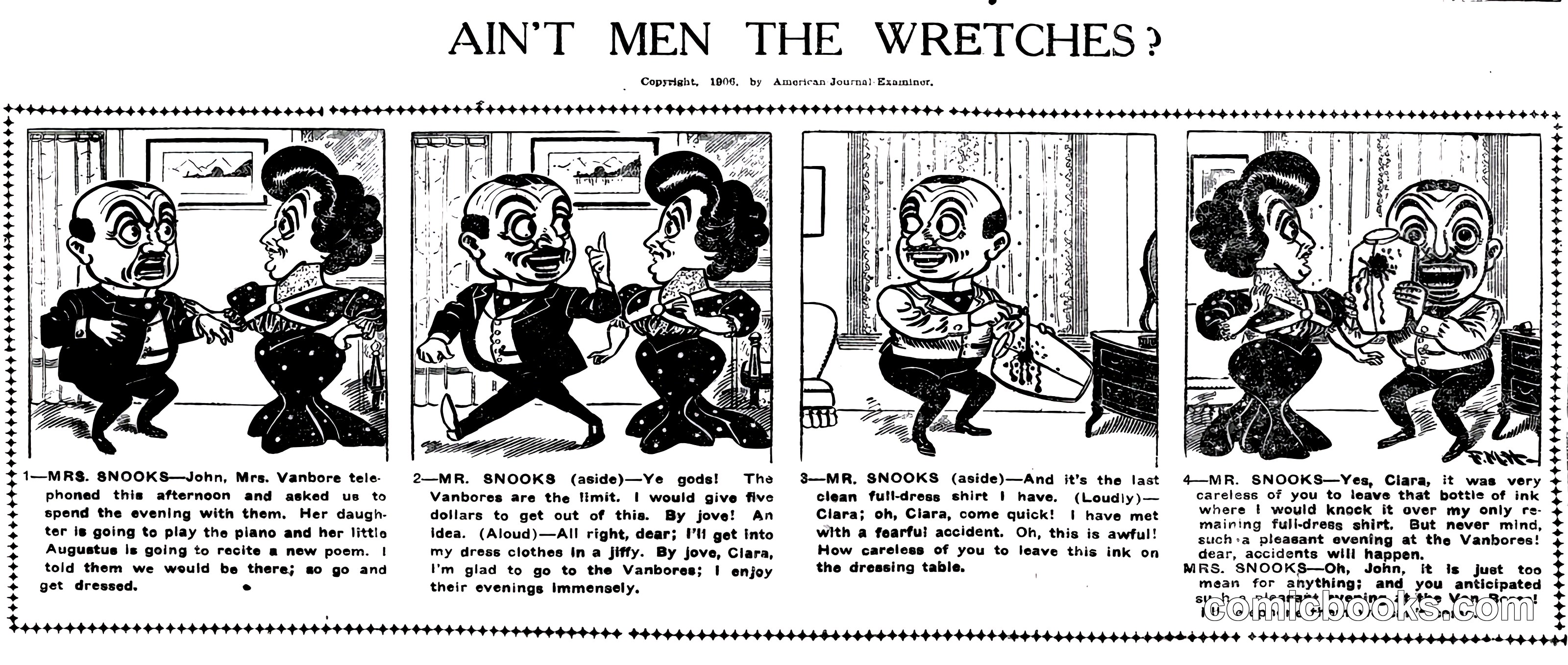 Ain't Men the Wretches?