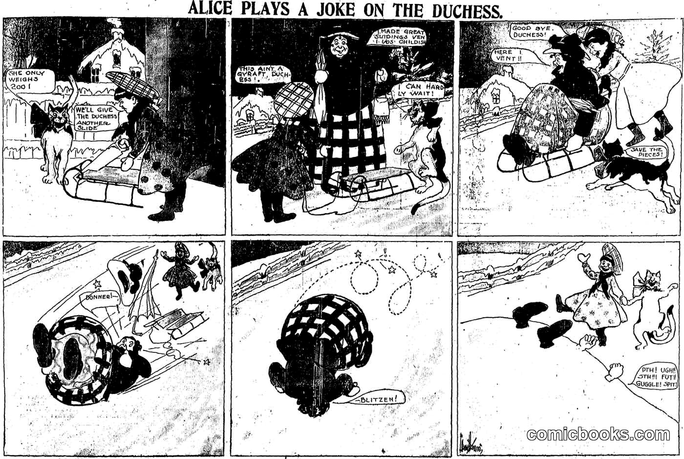 Alice Plays a Joke on the Duchess