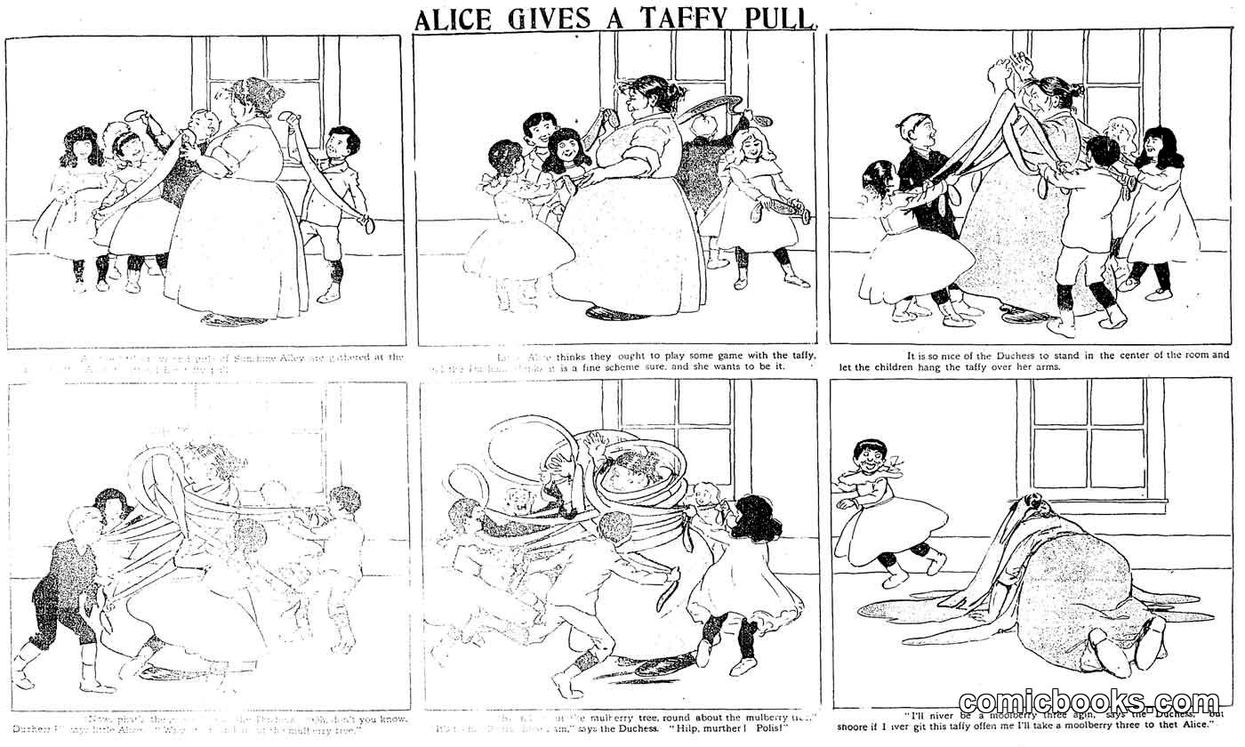 Alice Gives a Taffy Pull