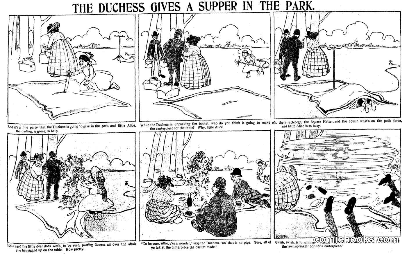 The Duchess Gives a Supper in the Park