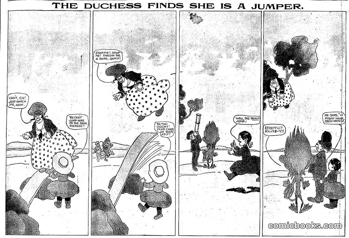 The Duchess Finds She Is a Jumper