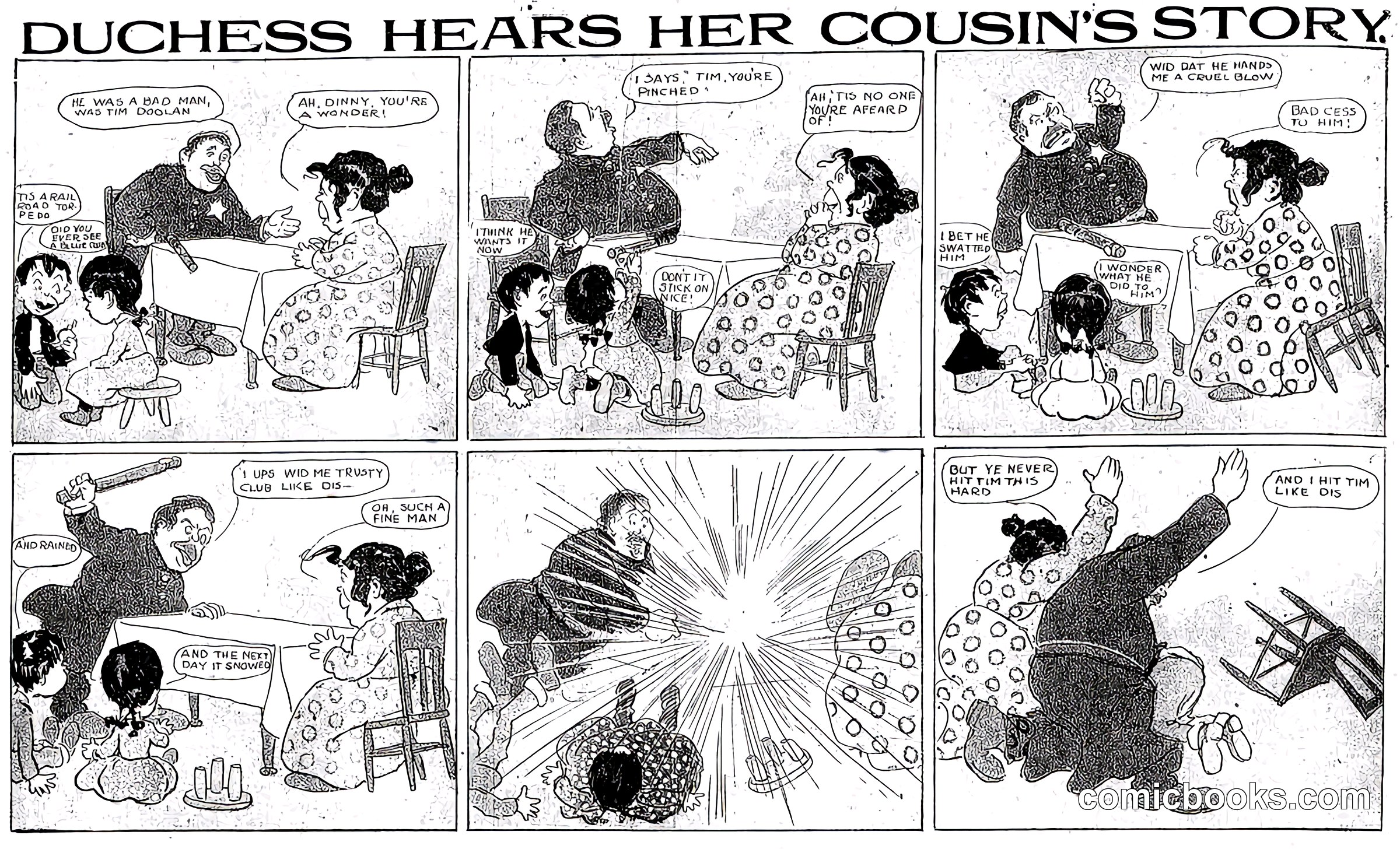 Duchess Hears Her Cousin's Story
