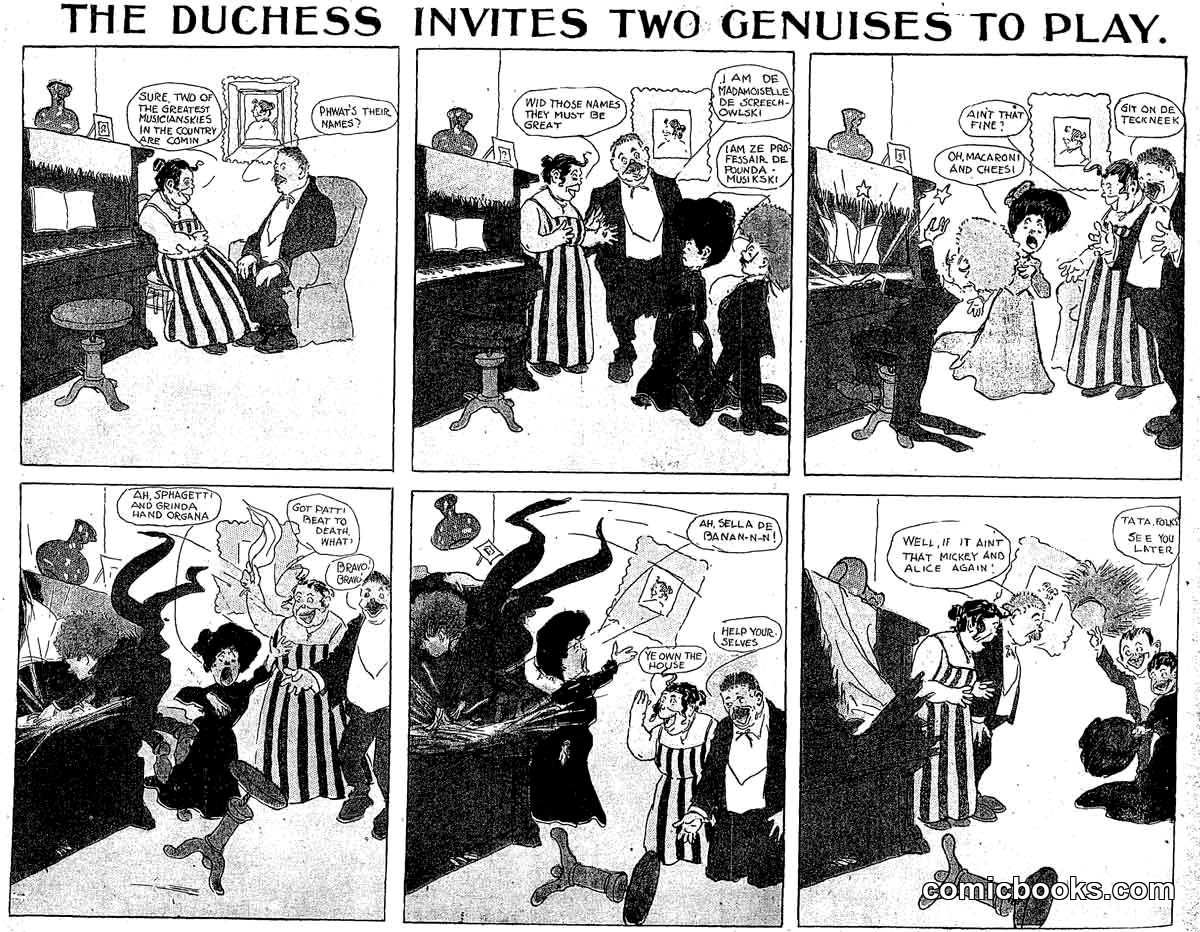 The Duchess Invites Two Geniuses to Play