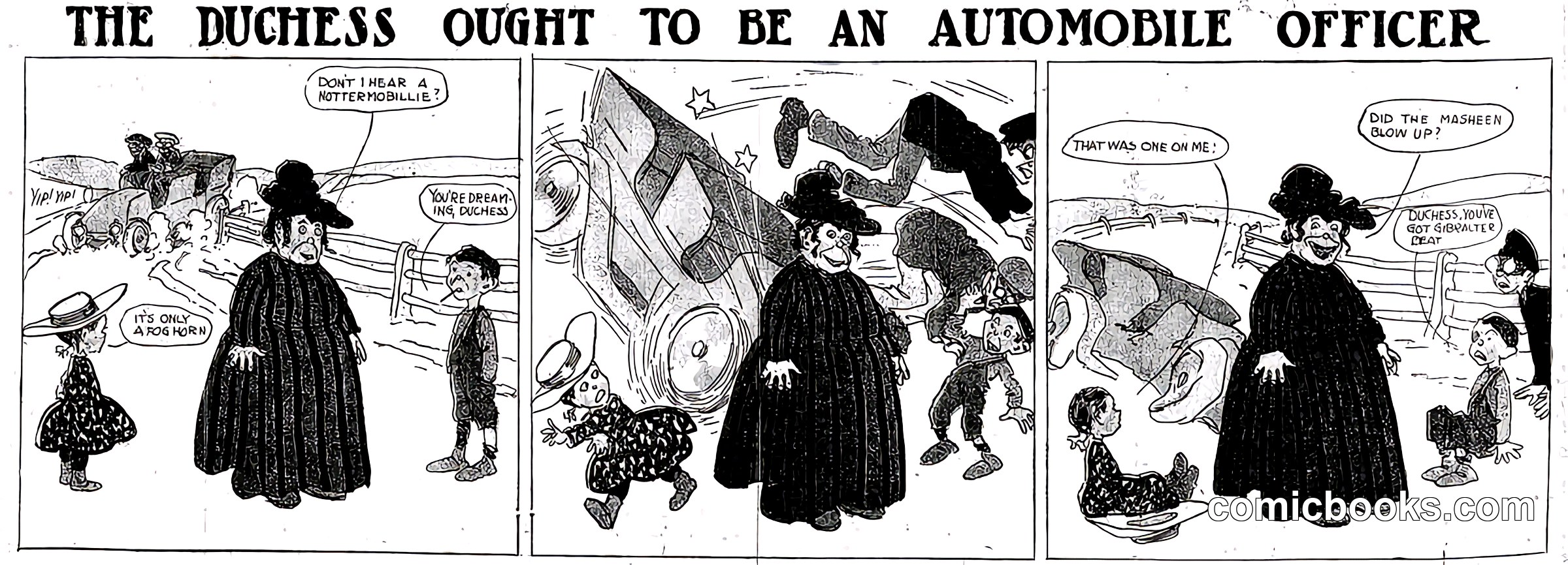The Duchess Ought to Be an Automobile Officer