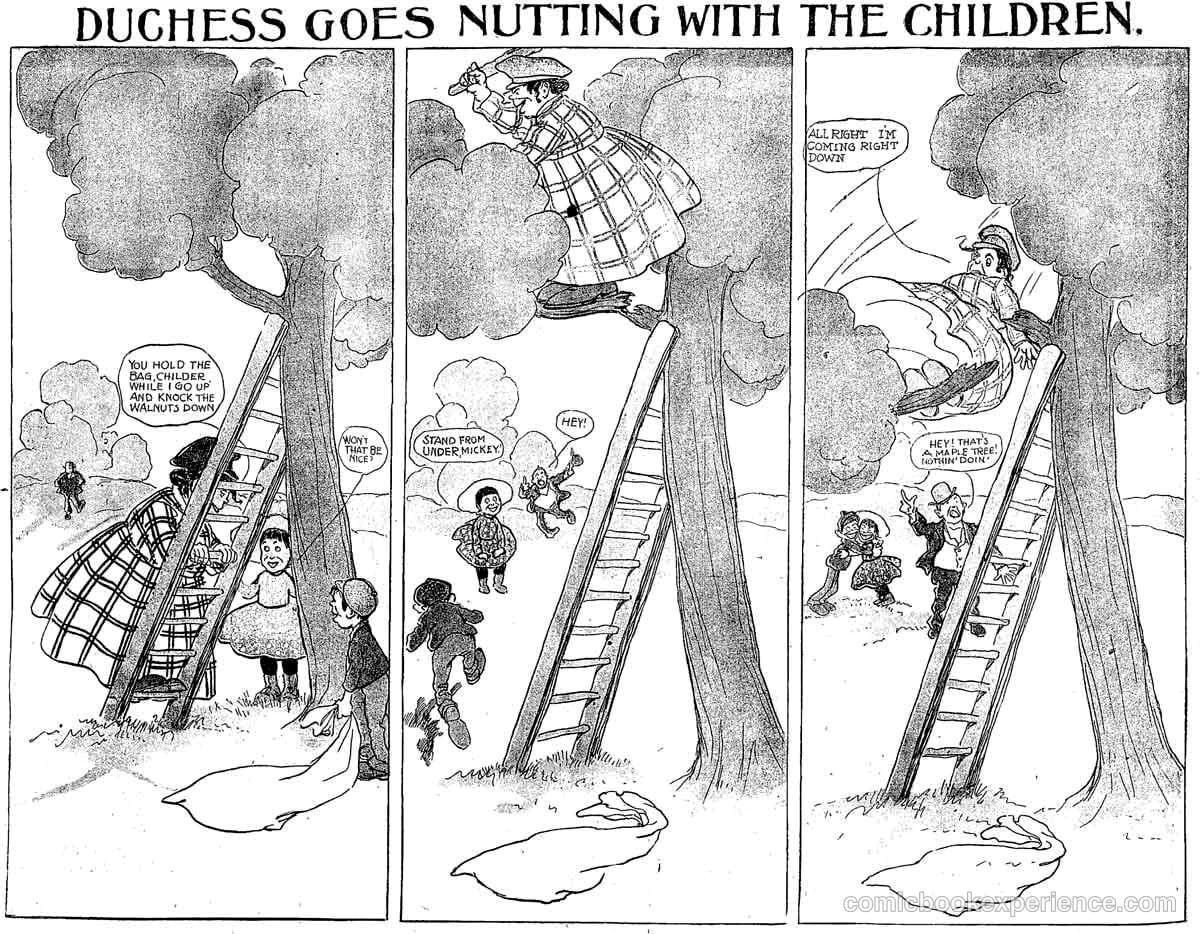 Duchess Goes Nutting with the Children