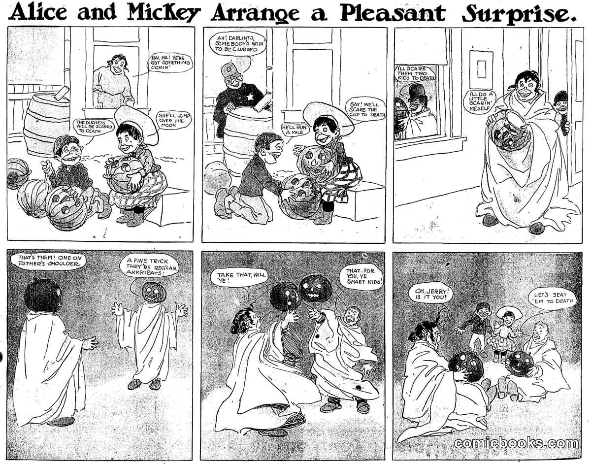 Alice and Mickey Arrange a Pleasant Surprise
