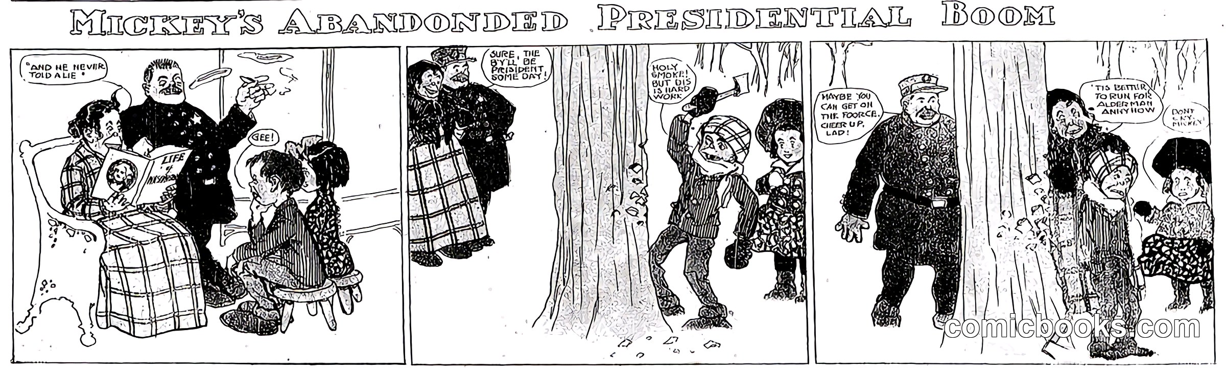 Mickey's Abandoned Presidential Boom
