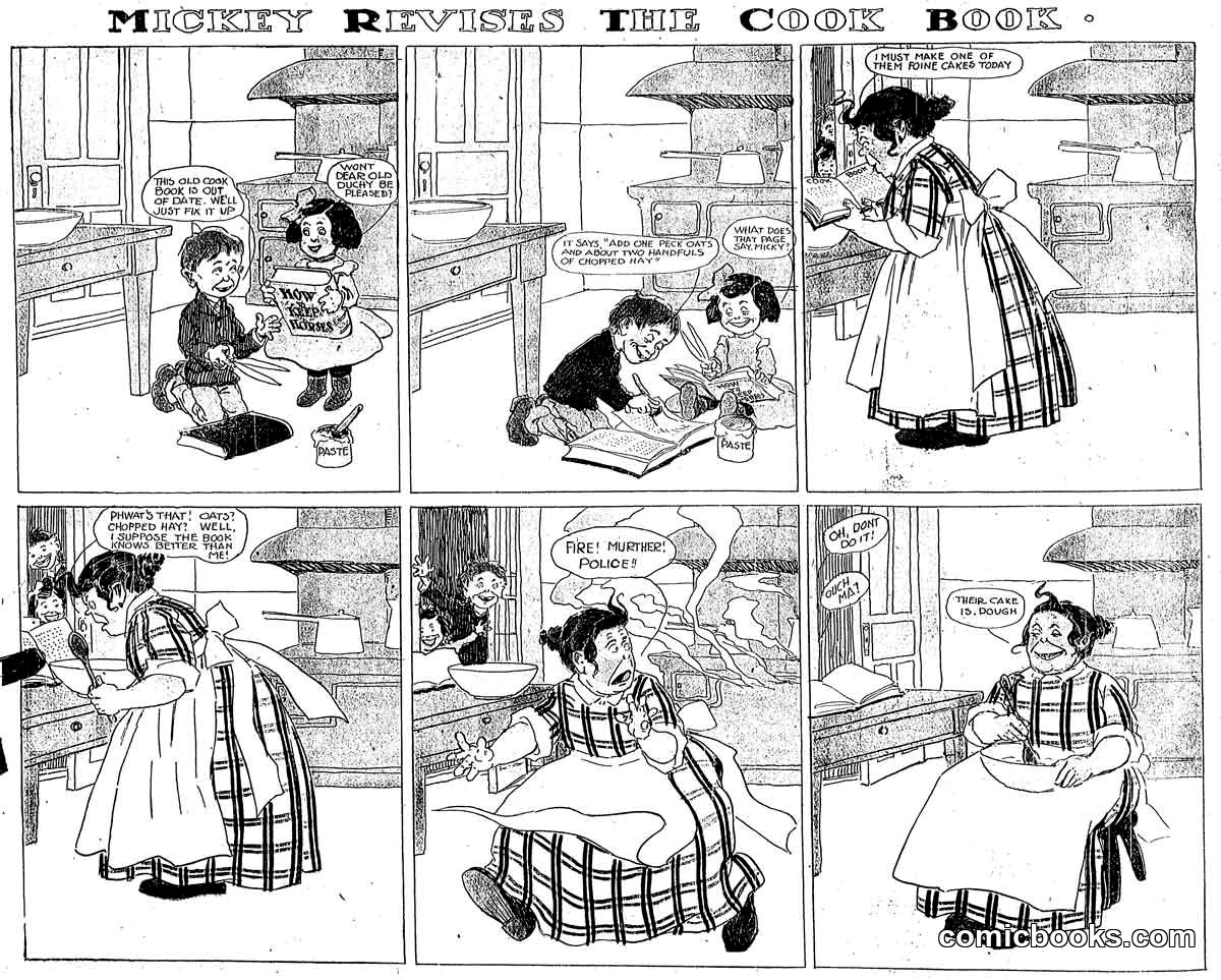 Mickey Revises the Cook Book
