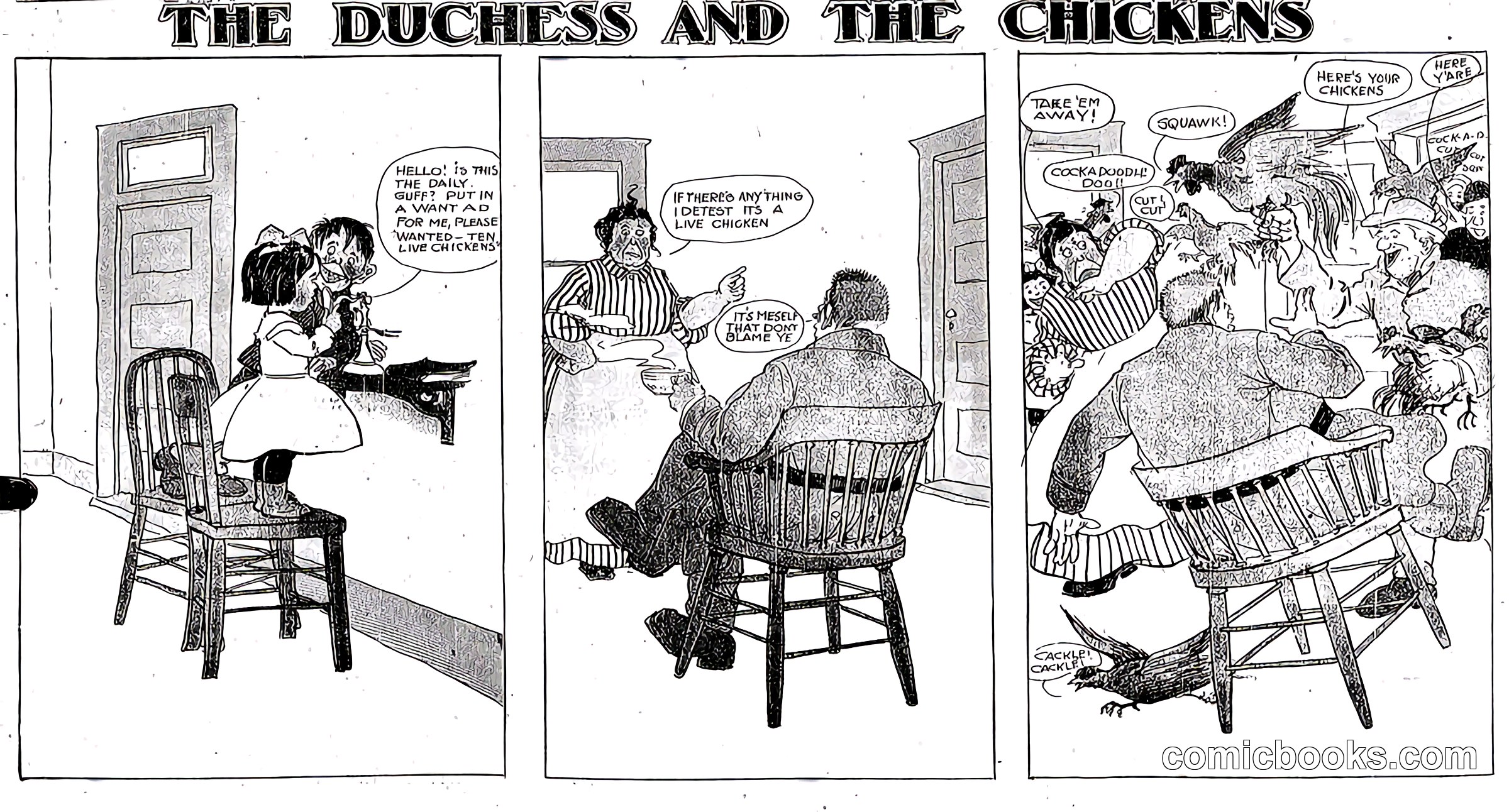 The Duchess and the Chickens