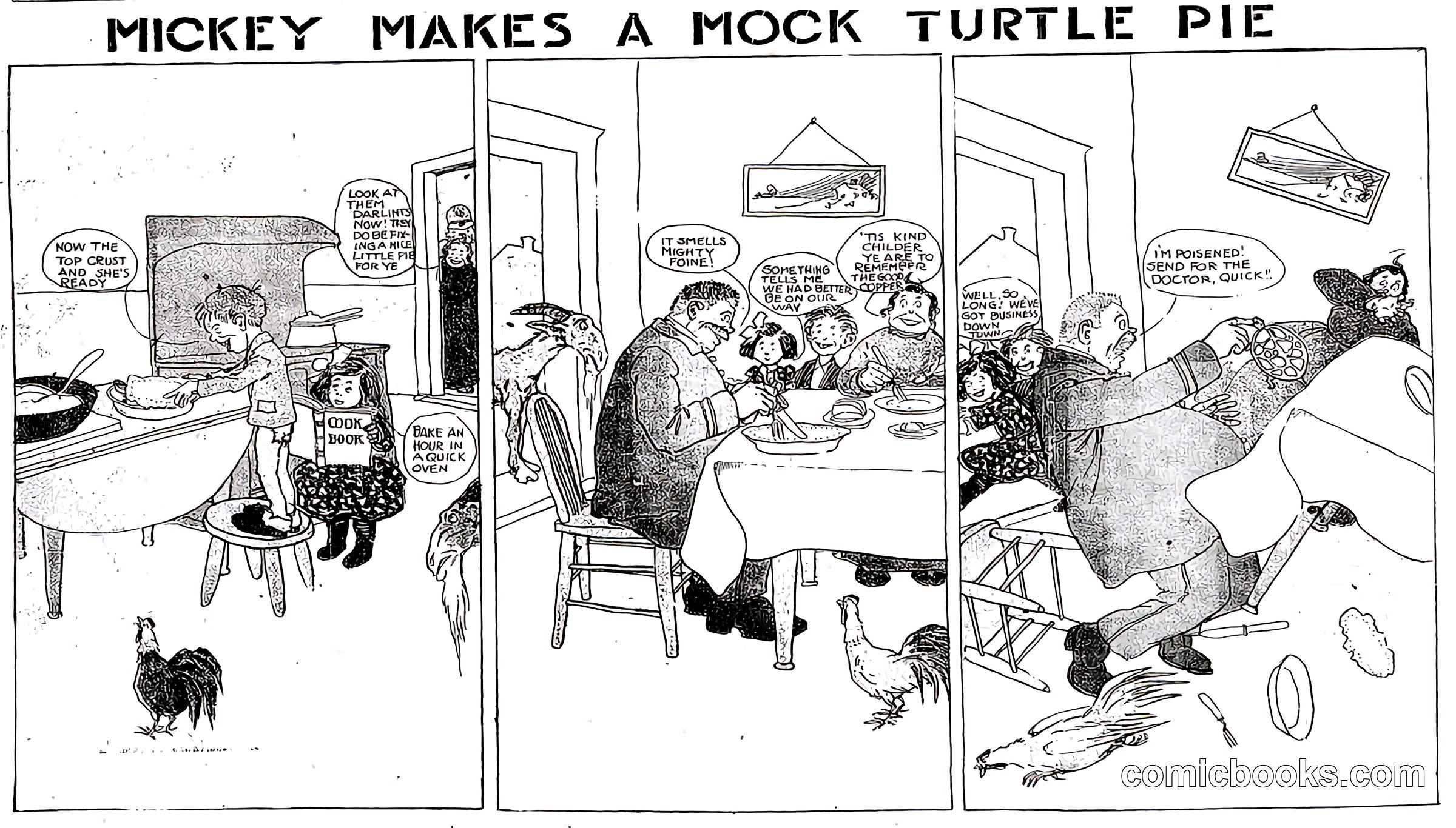 Mickey Makes a Mock Turtle Pie