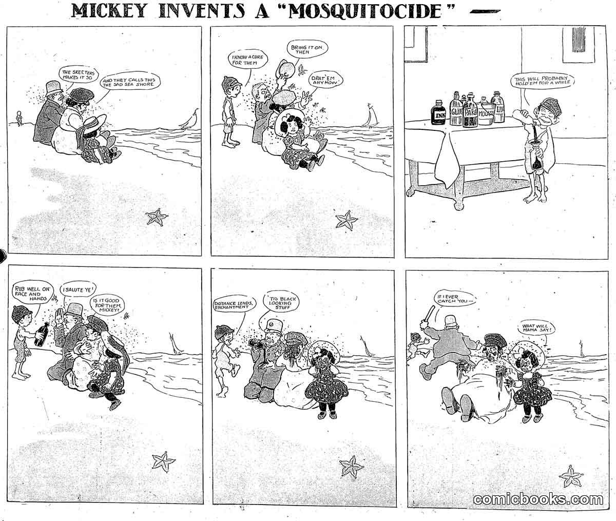 Mickey Invents a 'Mosquitocide'