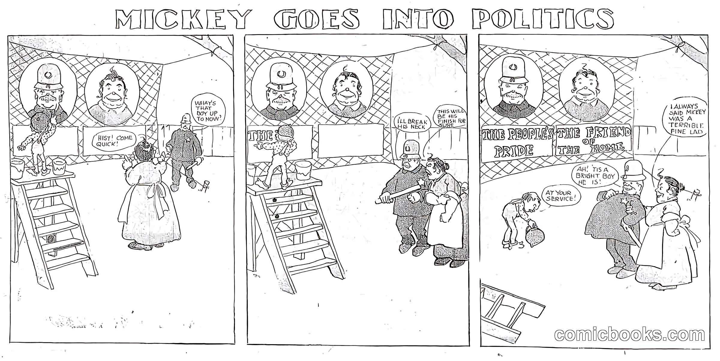 Mickey Goes into Politics