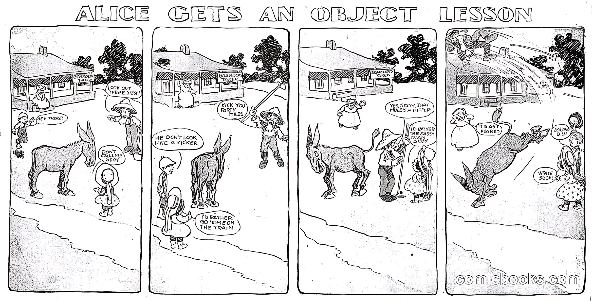 Alice Gets an Object Lesson