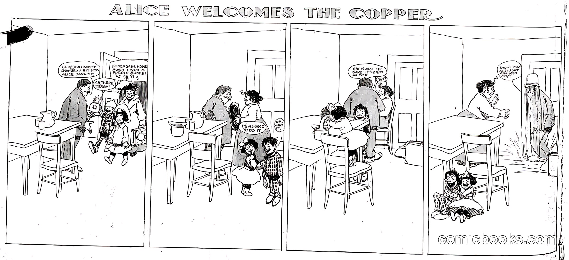 Alice Welcomes the Copper